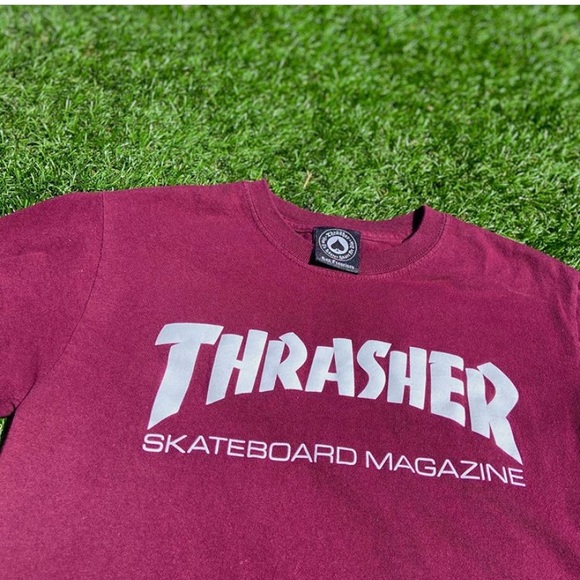 Burgundy thrasher shirt - Picture 5 of 5